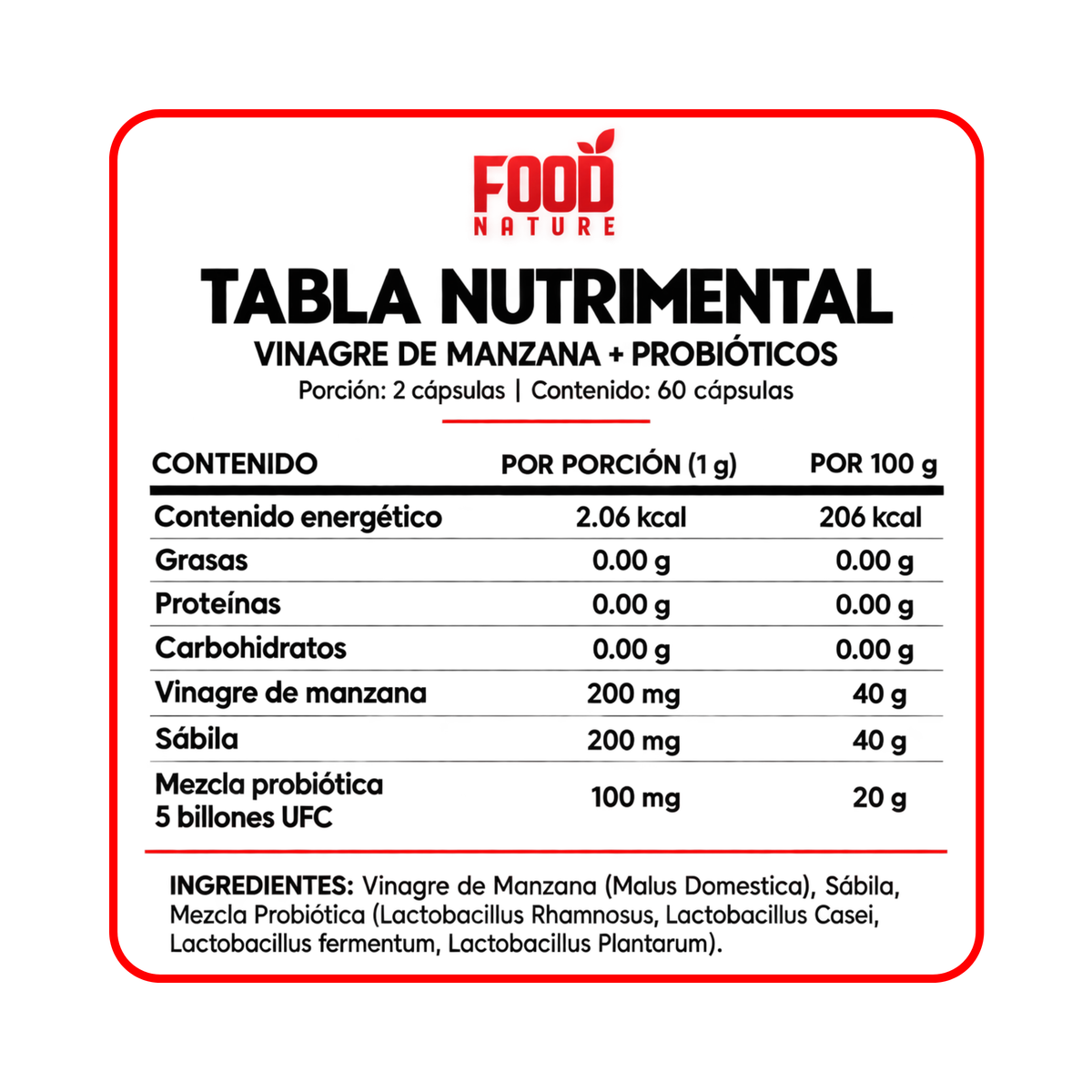 Vinagre de Manzana Probiotics+